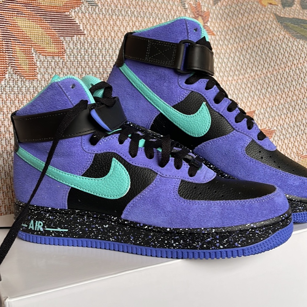 Nike Air Force 1 Mid Custom WMNS sneakers - Platforms - Picture 6 of 16